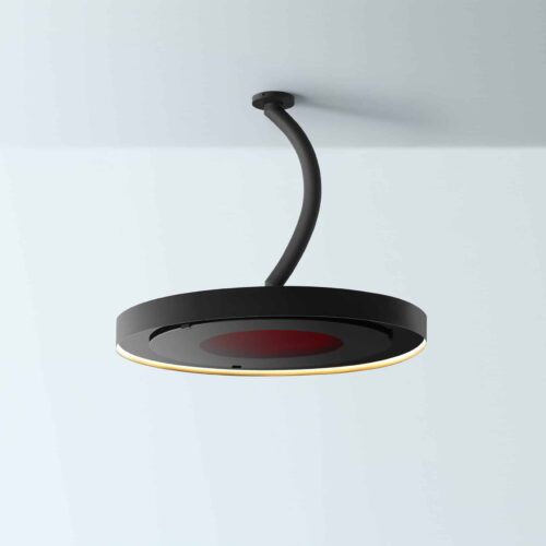 Bromice Eclipse Smart-Heat Electric Outdoor Heater Curved Pole