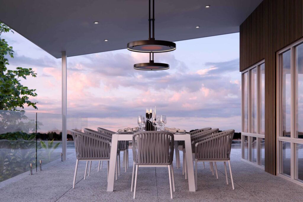 Top 5 Considerations for Installing Ceiling-Mounted Outdoor Heaters